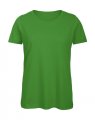 Dames T-shirt Biologisch B&C Inspire TW043 Real Green